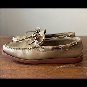 Rancourt & Co Shoes Deck Boat Light Brown Leather Men's 10 E Wide Loafer